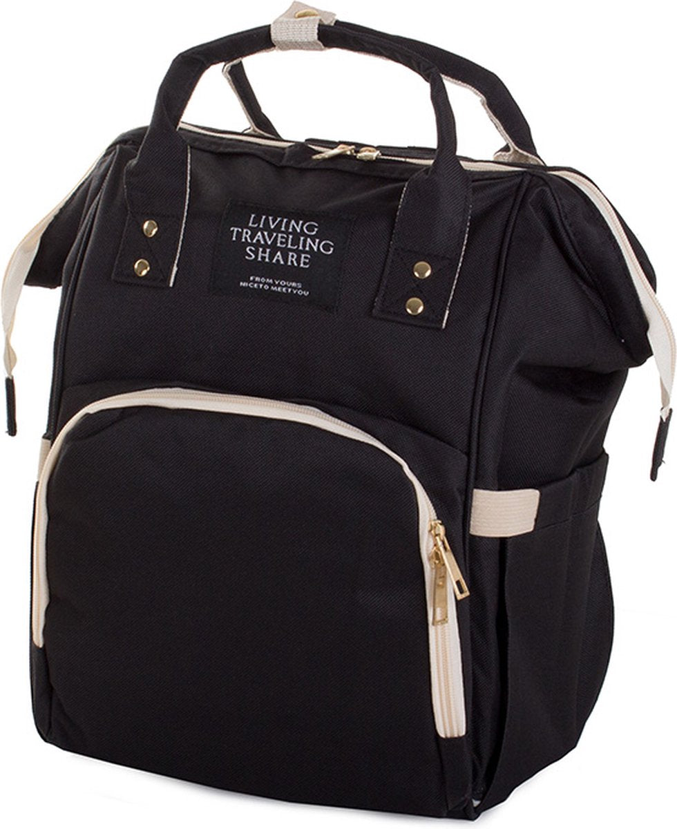 Luiertas - rugzak - verzorgingstas baby - blauw