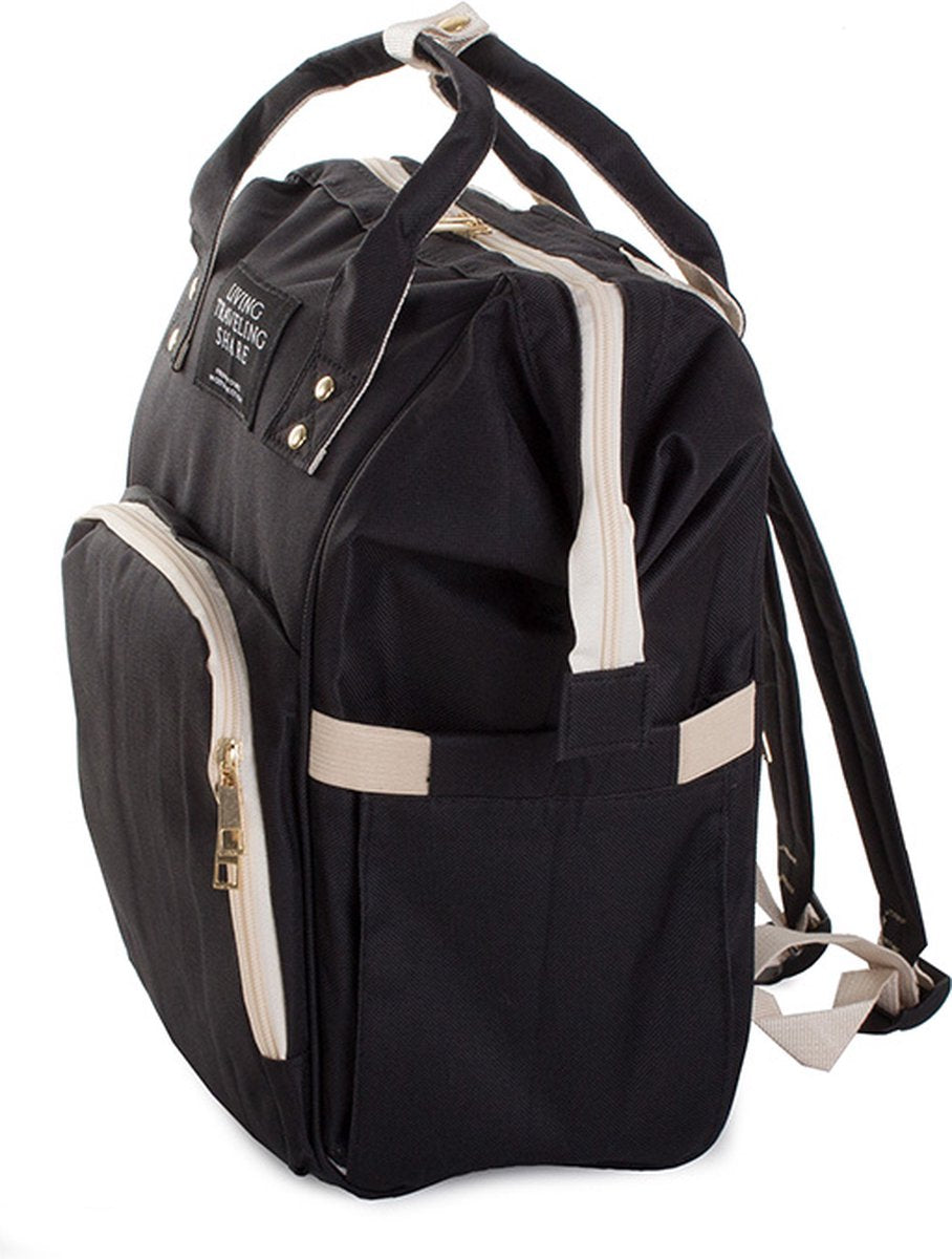 Luiertas - rugzak - verzorgingstas baby - blauw