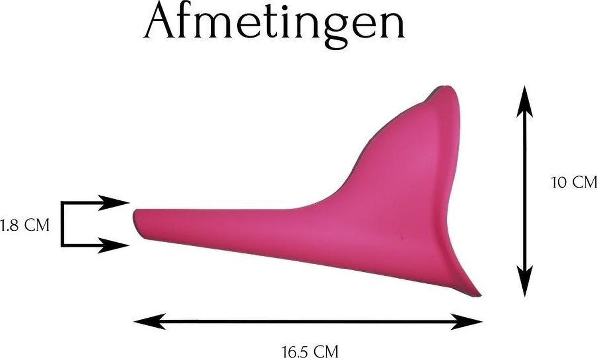 Draagbaar Urinoir voor Vrouwen - Siliconen