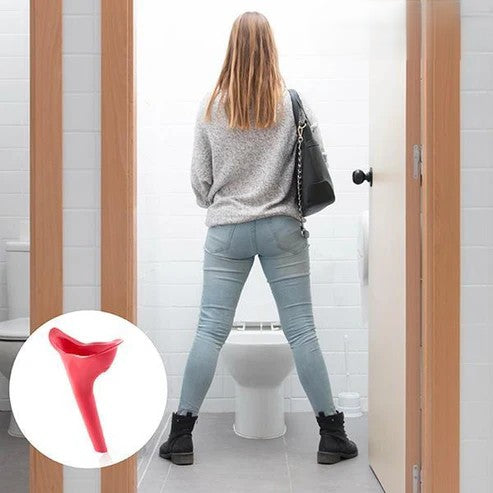 Draagbaar Urinoir voor Vrouwen - Siliconen