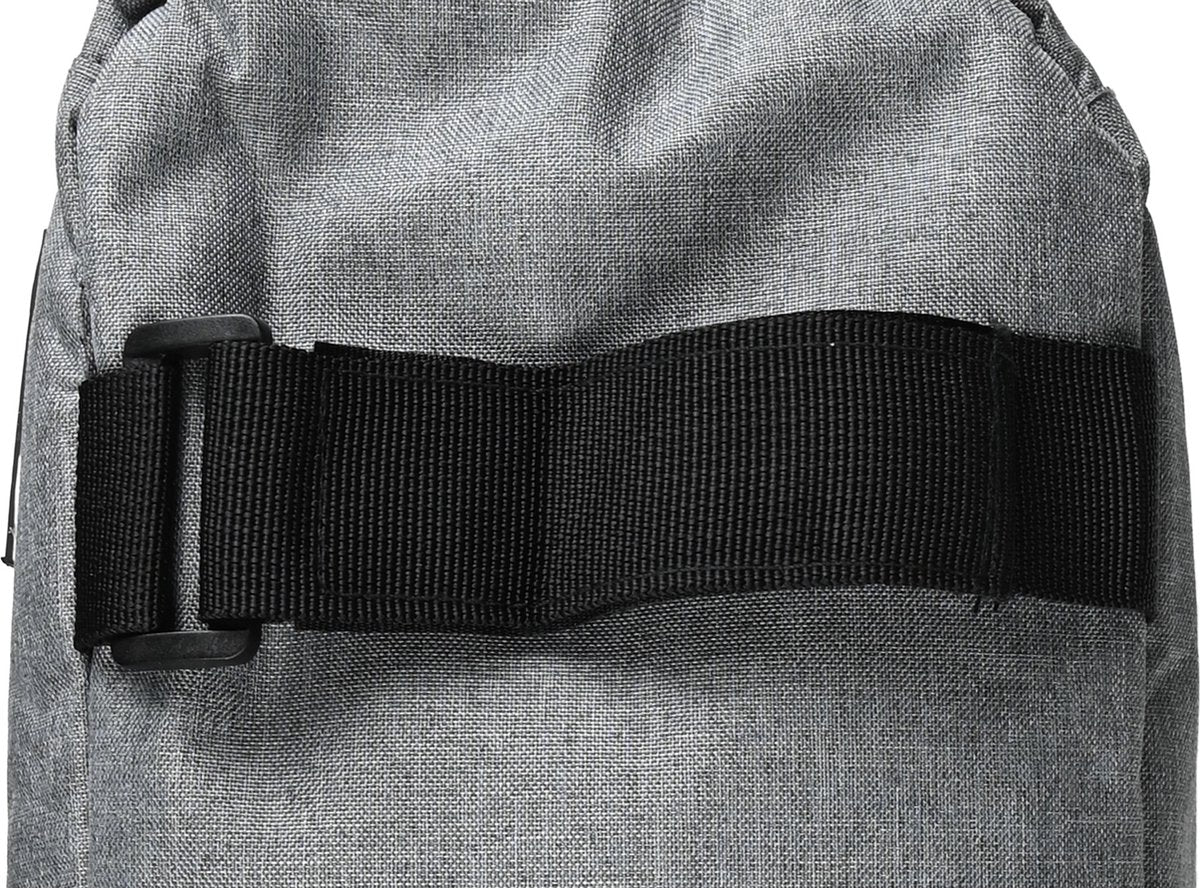 Lastpak Fiets Koeltas - 38 x 15.5 x 16 cm - 7 liter - Belastbaar tot 6 kilo - Grijs