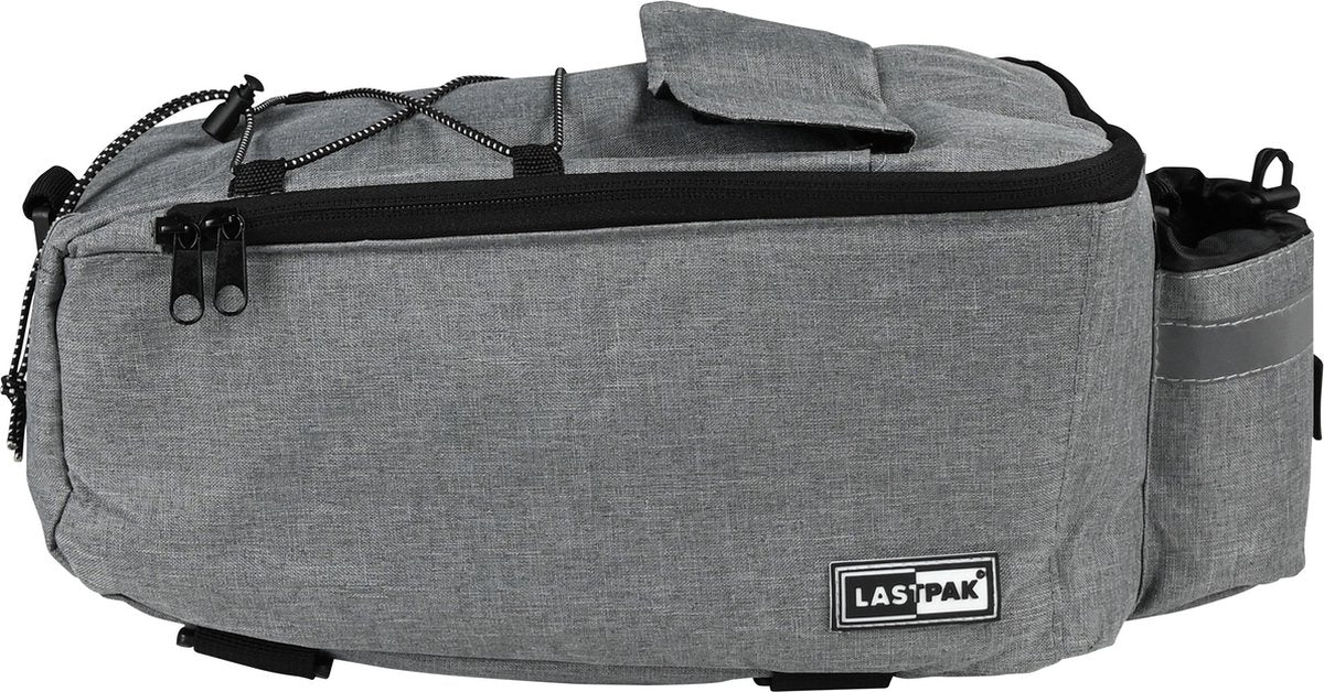 Lastpak Fiets Koeltas - 38 x 15.5 x 16 cm - 7 liter - Belastbaar tot 6 kilo - Grijs