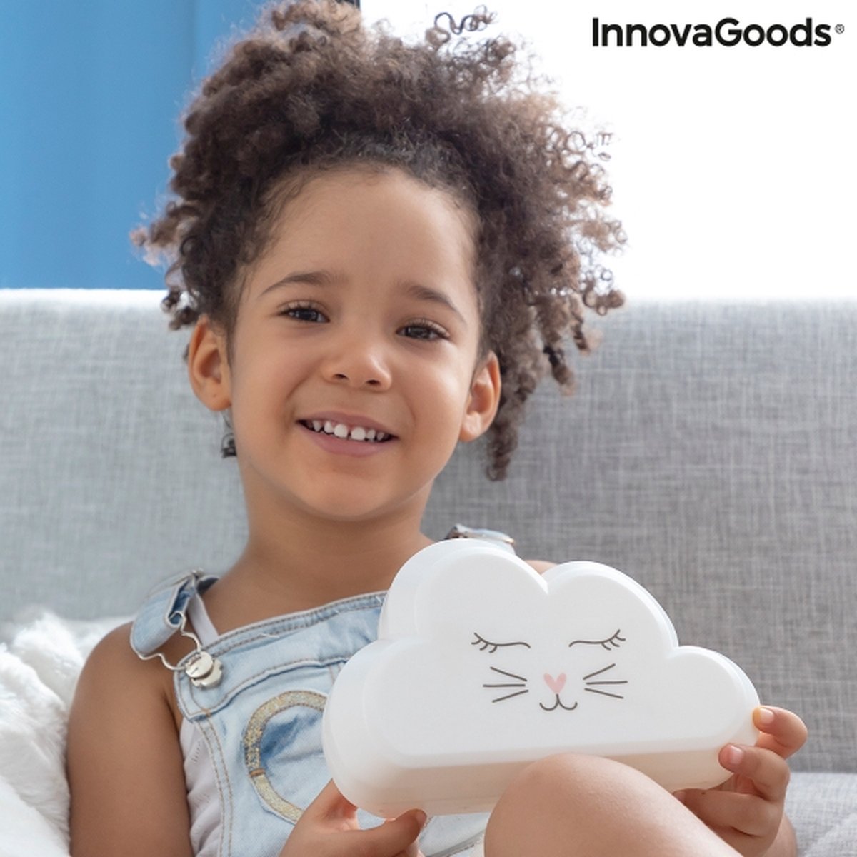 Nachtlamp - Lamp met Regenboogprojector en Stickiers Claibow