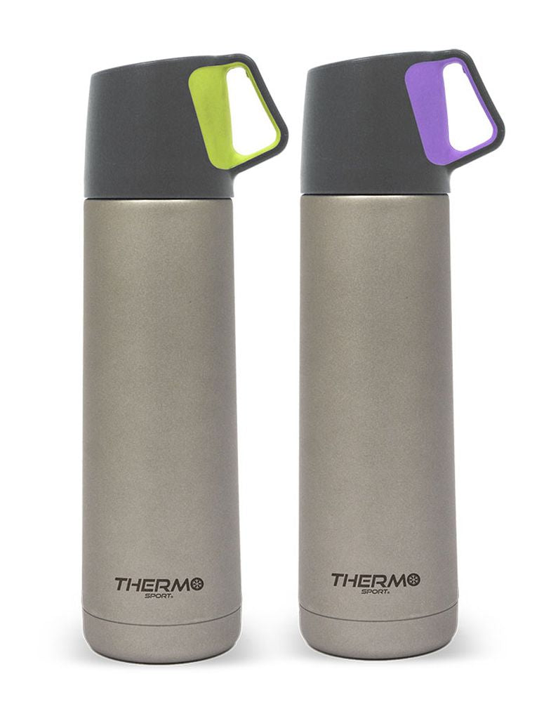 Termo Roestvrij Matte 500ml met Qutin Mok